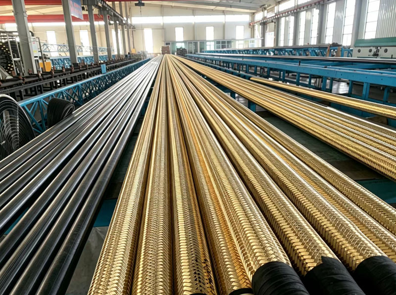Hengshui Zhehan Rubber & Plastic Products Co., Ltd.: Upgrade van productiecapaciteit voor op maat gemaakte hogedruk gevlochten hydraulische slangen